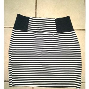 Black & White skirt